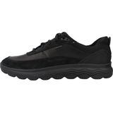 Geox - SPHERICA - Sneakers - Zwart - Textiel/Synthetisch - Dempende Zool