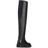 Geox - D Iridea H - Dameslaarzen - Zwart - Ademend - Ritssluiting