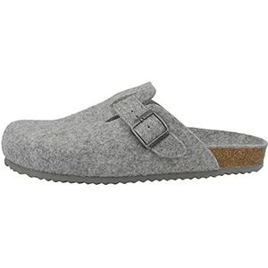 Geox Jongens U Ghita A Pantoffels, grijs, 43 EU