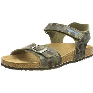 Geox - J GHITA BOY - Sandalen - Blauw - Leer