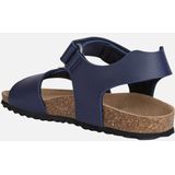 GEOX - GHITA - Sandalen - Marineblauw/Rood - Lederlook
