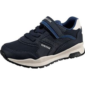 Geox J PAVEL jongens Sneaker, Navy Dk Avio, 24 EU