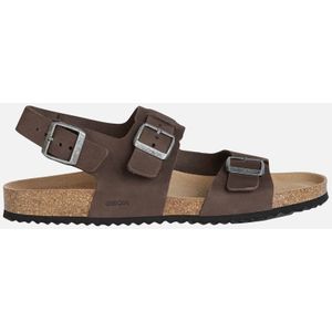 GEOX - Ghita - Sandalen - Koffiekleur - Nubuck