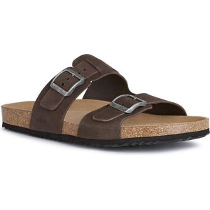 Geox U Sandal Ghita B herensandalen, Koffie Dk, 45 EU
