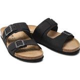 GEOX - GHITA - Sandalen - Zwart - Nubuck