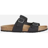 GEOX - GHITA - Sandalen - Zwart - Nubuck