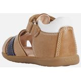 GEOX - MACCHIA - Sandalen - Karamel - Gewaxt Leer