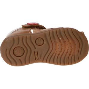 GEOX - MACCHIA - Sandalen - Karamel - Leer