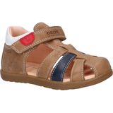 GEOX - MACCHIA - Sandalen - Karamel - Gewaxt Leer