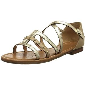 Geox, Flat Sandalen Geel, Dames, Maat:36 EU