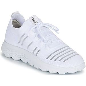 Geox D Spherica Damessneakers, Wit