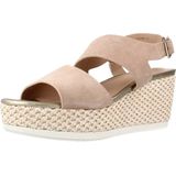 Geox - D Lipari E Wedges - Beige - Dames Schoenen