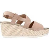 Geox - D Lipari E Wedges - Beige - Dames Schoenen