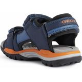 Geox Borealis Blauw-Oranje Sandaal