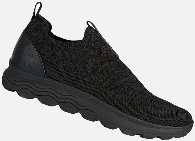 GEOX - SPHERICA - Sneakers - Zwart - Textiel - Slip-On