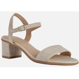Geox - D25RXB 00021 - Sandalen - Beige - Suède en Rundleder