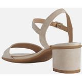 Geox - D25RXB 00021 - Sandalen - Beige - Suède en Rundleder
