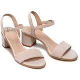Geox - D25RXB 00021 - Sandalen - Beige - Suède en Rundleder