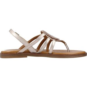 Geox - D Naileen H - Sandalen - Geel - Gecushioneerd Voetbed