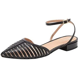 Geox Dames D Charyssa C Ballet Flat, Schwarz, 38 EU