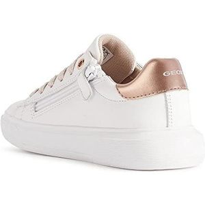 GEOX� vetersneakers met rits voor kinderen J Nettuno Girl wit