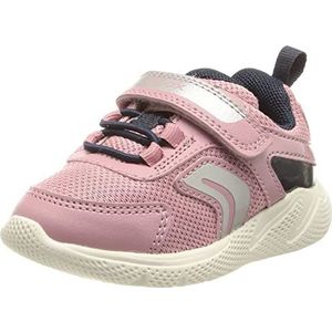 Geox Baby B Sprintye Girl sneakers voor meisjes, Lt Rose Navy, 24 EU