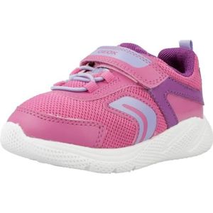 Geox B Sprintye Girl sneakers voor meisjes, Fuchsia lilac, 25 EU