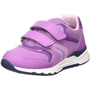 Geox Baby B Pyrip Girl Sneakers, Cyclamen Dk Violet, 20 EU