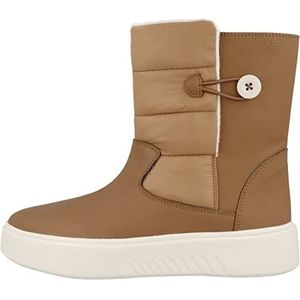 Geox Dames D NHENBUS enkellaars, cognac/brons, 39 EU