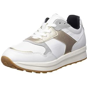 Geox D Runntix Sneakers voor dames, wit, 41 EU