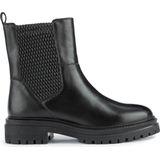 Geox - D Iridea - Enkellaars - Zwart - Effen - Dames