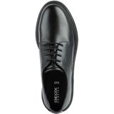 Geox - Iridea - Damesschoenen - Zwart - Leer