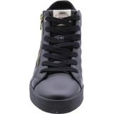 Geox D BLOMIEE Sneaker mit modischer Steppung, Freizeitschuh, Halbschuh, Schnürschuh