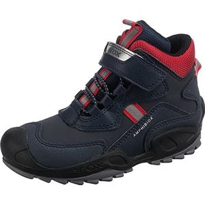 Geox J New Savage Boy B A jongens Schoenen, rood (navy red), 25 EU