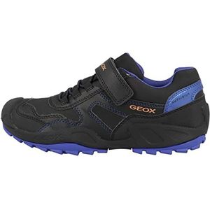 Geox J New Savage Boy B A jongens Schoenen, Black Royal., 24 EU