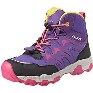 Geox J Magnetar G. B ABX sneakers voor meisjes, Paars Fuchsia, 39 EU