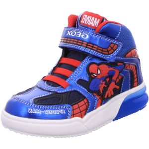 Geox Spiderman sneakers blauw Imitatieleer 82316 - Heren - Maat 32