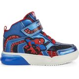 Sneakers met LED Grayjay x Spiderman GEOX. Synthetisch materiaal. Maten 38. Blauw kleur