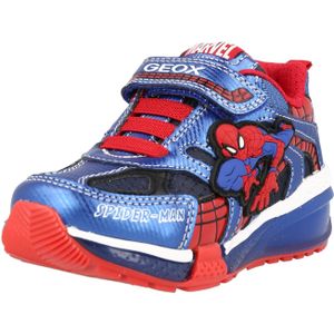 Geox - Spiderman Sneakers - Blauw - Imitatieleer
