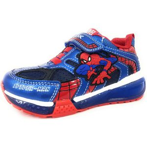 Geox - Spiderman - Sneakers - Blauw - Imitatieleer