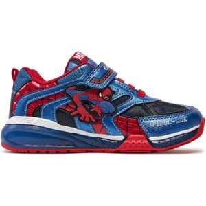 GEOX - Bayonic x Spiderman - Sneakers - Marineblauw - Synthetisch Materiaal