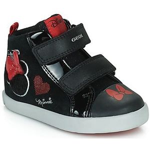 Geox Baby B Kilwi Girl D Sneakers voor meisjes, zwart-rood, 20 EU