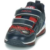 GEOX - Todo x Spiderman - Sneakers - Marineblauw - Synthetisch materiaal