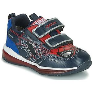 GEOX - Todo x Spiderman - Sneakers - Marineblauw - Synthetisch materiaal