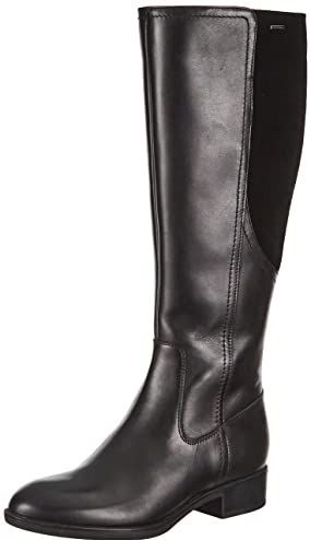 Geox - Felicity NP ABX - Laarzen - Zwart - Leer