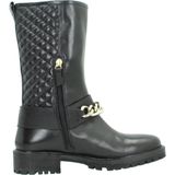 Geox - Meisjes D Hoara D - Kuitlaarzen - Zwart - Suède