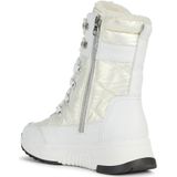 Geox D Falena B Abx B Enkellaarzen voor dames, gebroken wit