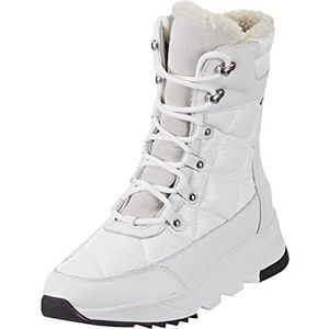 Geox, Schoenen, Dames, Wit, 38 EU, Leer, Witte ABX Booties