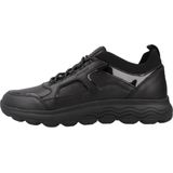 Geox - D Spherica - Damessneakers - Zwart - Textiel