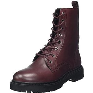 Geox D Bleyze D Enkellaarsjes voor dames, bordeaux, 38 EU